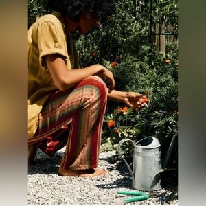 Imogene and Willie Fethiye Pants in hand-loomed coastal stripe.